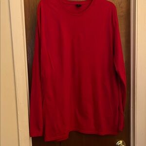 Red Long Sleeve Shirt